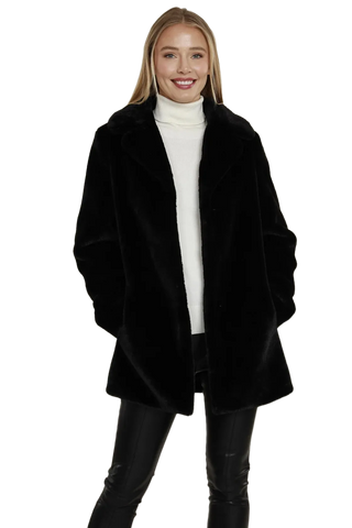 Vegan Long Fur Coat