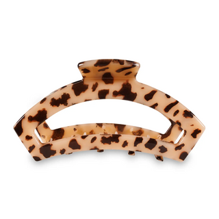 Open Blonde Tortoise Large hair Clip