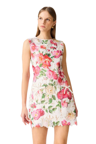 Roselle Shift Mini Dress