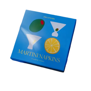 Martini Cocktail Napkins - Set of 4