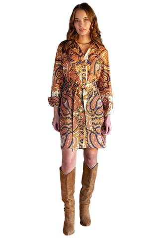 Liam Shirtdress Princess Paisley Print
