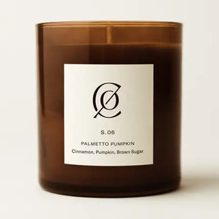 S. 06 Palmetto Pumpkin Soy Candle
