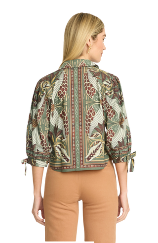 Caballero Anissa Top In Vintage Tapestry Monkee's of Willamsburg