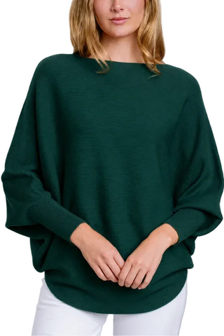 RYU V-Neck Top-Emerald