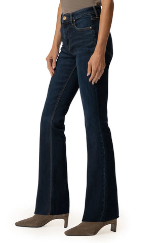 ANA HIGH RISE FAB FLARE-RAW HEM