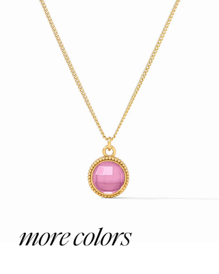 Fleur-de-Lis Solitaire Necklace