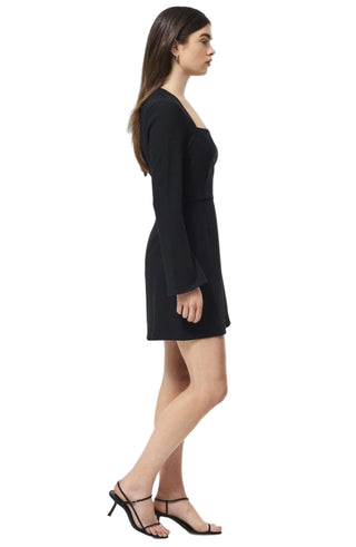 Whisper Square Neck Long Sleeve Dress