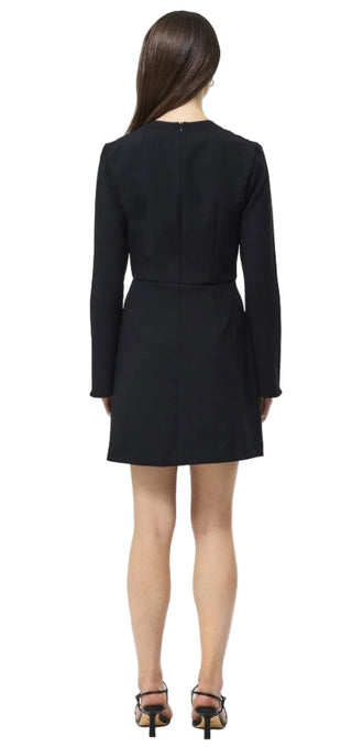 Whisper Square Neck Long Sleeve Dress