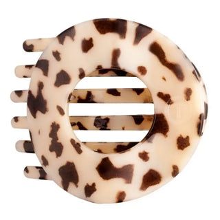 Small | Flat Circle Hair Clip