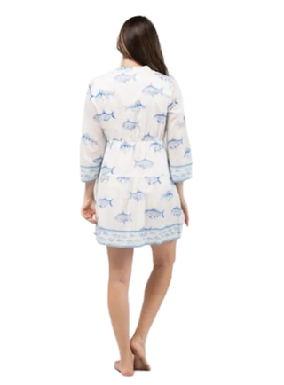 Claire Dress - Fish