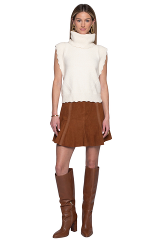 ELIZABETH JAMES Maya Mini Skirt Monkee's of Willamsburg
