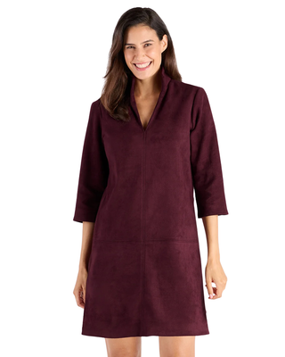 JUDE CONNALLY Callie Faux Suede Dress Monkee's of Willamsburg