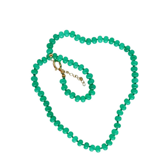 ST ARMANDS DESIGNS 16.5" Genuine Jade Necklace
