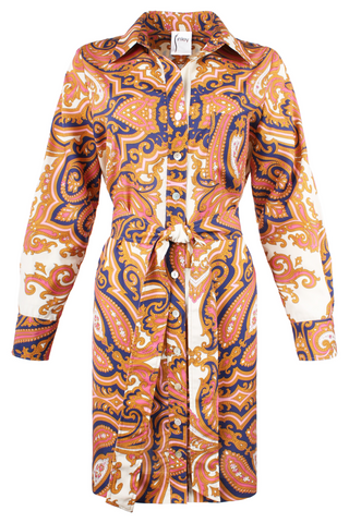 Liam Shirtdress Princess Paisley Print