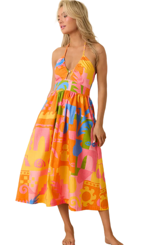 PROSPERINA Maldives Midi Dress Monkee's of Willamsburg