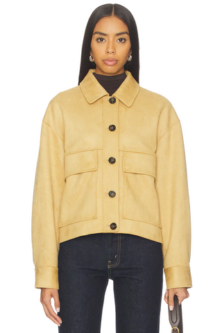 Liora Vegan Suede Jacket