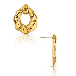 Colter Twist Knocker Earring