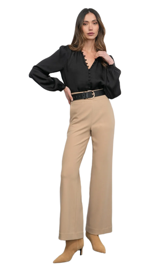 Aryanna Button Front Blouse