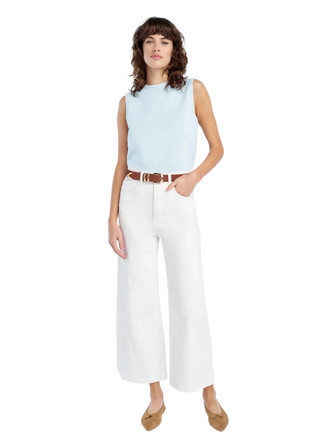 The Cecilia Tank-Sky Blue