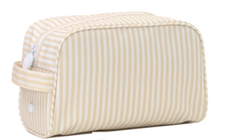 Stowaway Toiletry Bag - Pimlico Stripe Sand