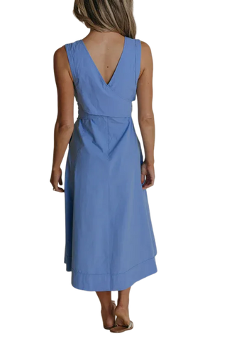 Market Dress-French Blue