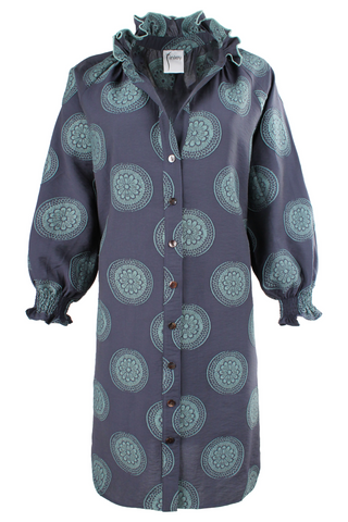 Mallory Dress Medallion Jacquard