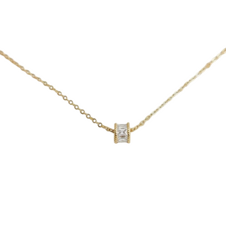 Cubic Zirconia Pendant Necklace