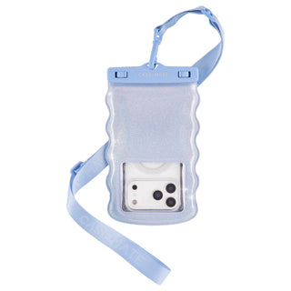 Wavy Waterproof Floating Phone Pouch - Mist Twinkle