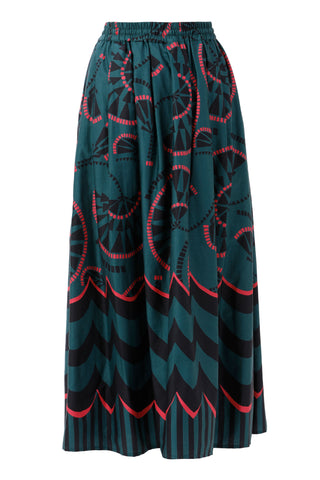 Bernie Print Mix Skirt