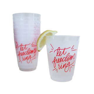 Let Freedom Ring - 16 Oz Cup Set Of 8
