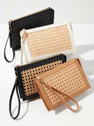 Soleil Wristlet - Black