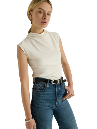 Lulu Mock Neck Top
