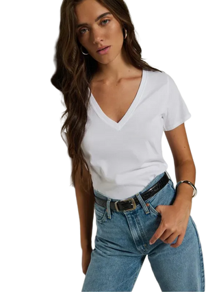Blair Slim V-Neck Tee