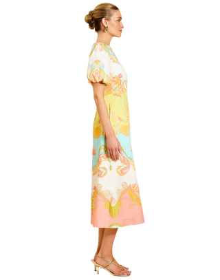 Mestia Pippa Dress in Venetian print