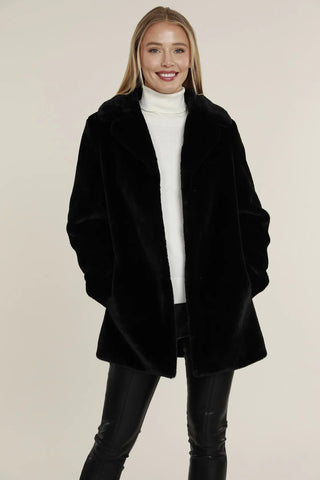 Faux Fur Long Coat