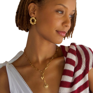 Colter Twist Knocker Earring