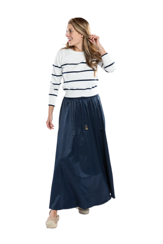 The Serena Satin Skirt