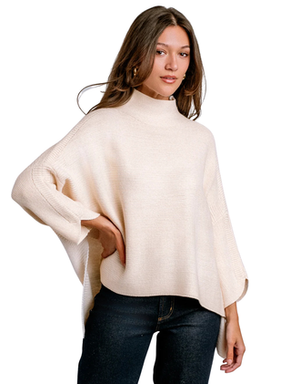 KERISMA Boho Sweater-Ecru Monkee's of Willamsburg