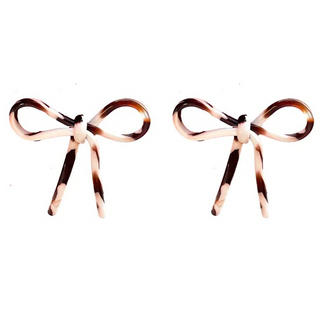 Bow Statement Stud Earrings