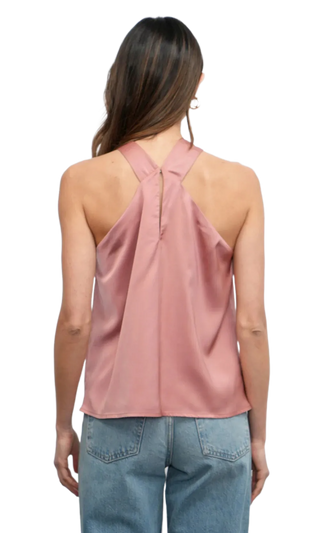 Lucinda Satin Halter Top