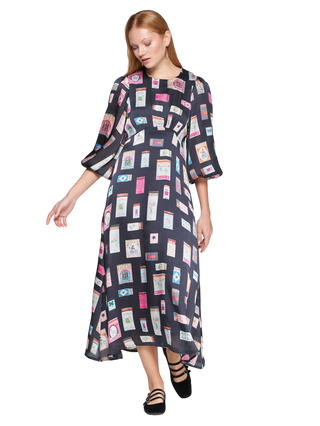 ERIN MARINO PRINT DRESS
