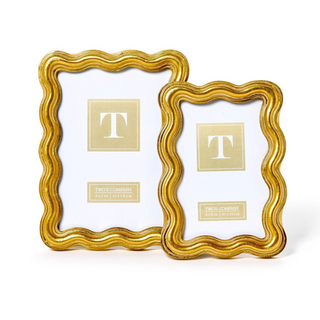 S/2 Triple Wave Photo Frame