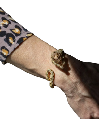 Sparkle Leopard Bracelet