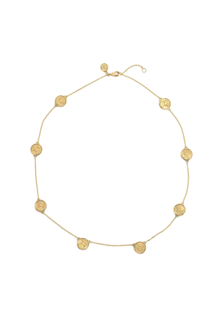 Butterfly Coin Station Necklace