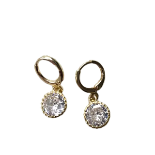 Simple Crystal Sparkly Earrings