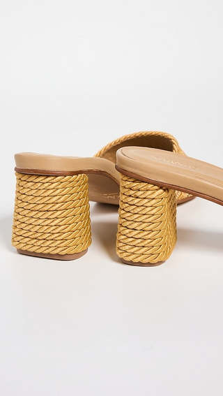 Penn Boho Texture Band w. Corded Block Heel