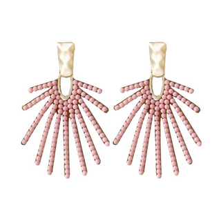 Sunburst Statement Drop Earring