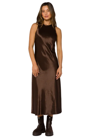 Dorothea Satin Dress